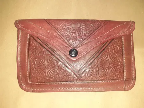 Cartera de boton Grande