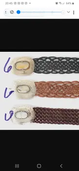 Cinturon de chapa cerrado