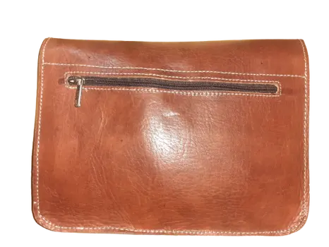 Bolso rectangular cuero fez