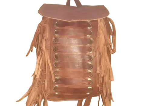 Mochila Flecos y Cordón Grandes