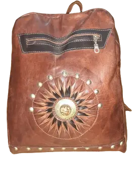Mochila colegial sol piedra de colores