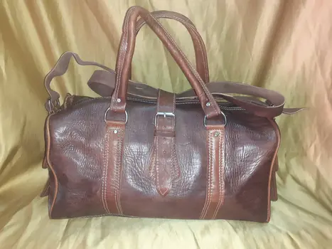 Bolso salchichón combinado