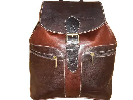 Mochila Fez doble cremallera grande combinada