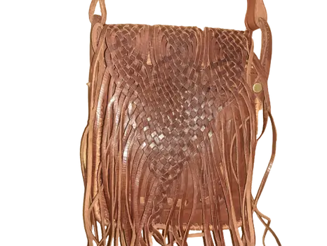Bolso de flecos mediano