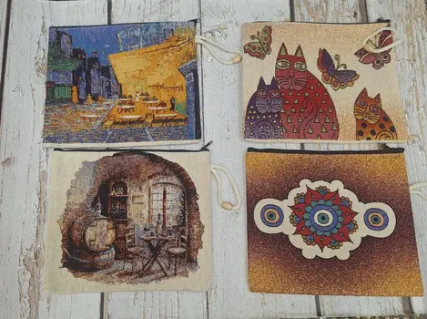 Monedero de turquia con dibujos