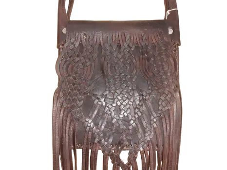 Bolso de flecos mediano