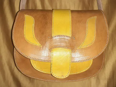 Bolso redondo Fez Combinado. Tamaño L