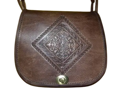 Bolso redondo vacuno click