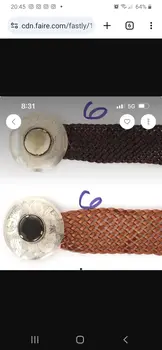 Cinturon de chapa cerrado