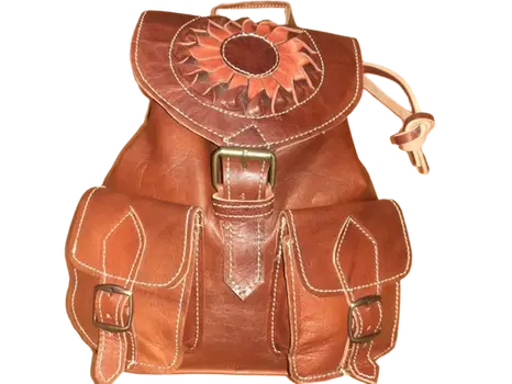 Mochila Fez doble bolsillo pequeño sol