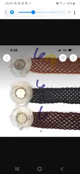 Cinturon de chapa cerrado