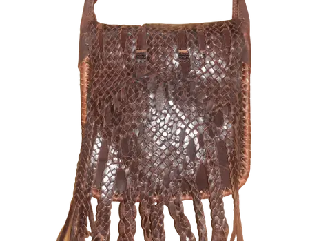 Bolso de flecos mediano