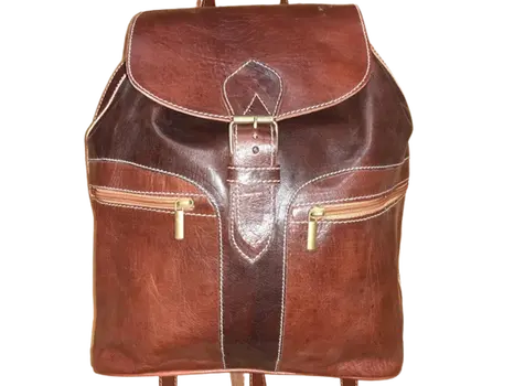 Mochila Fez doble cremallera grande combinada