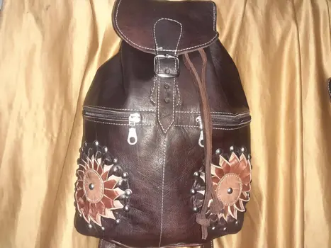 Mochila Marrakech doble sol de colores con remaches