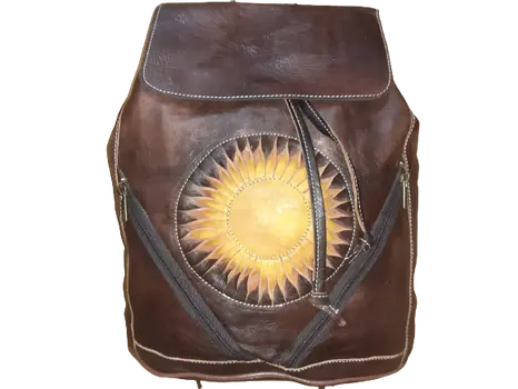 Mochila Fez doble cremallera sol Grande