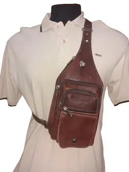 Bandolera cruzada triangular