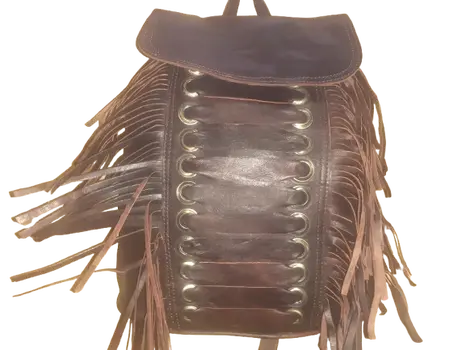 Mochila Flecos y Cordón Grandes