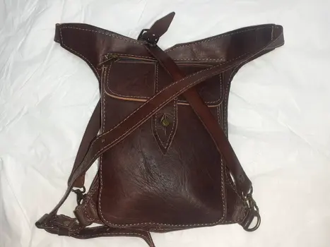 Riñonera-Pernera Marron