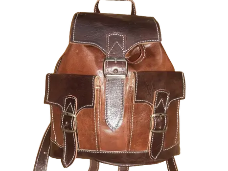 Mochila Fez doble Bolsillo pequeño combinada