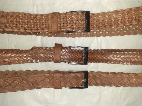 Cinturon de trenza
