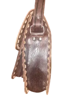 Bolso trapecio Mediano cuero