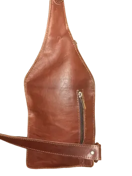 Bandolera cruzada triangular