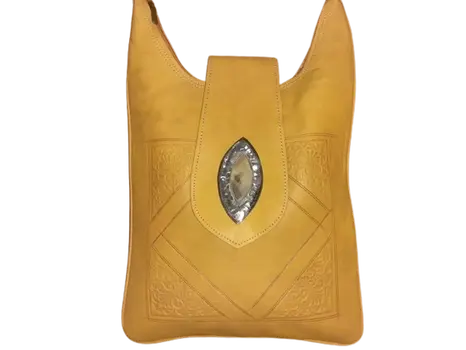 Bolso plano fez de colores