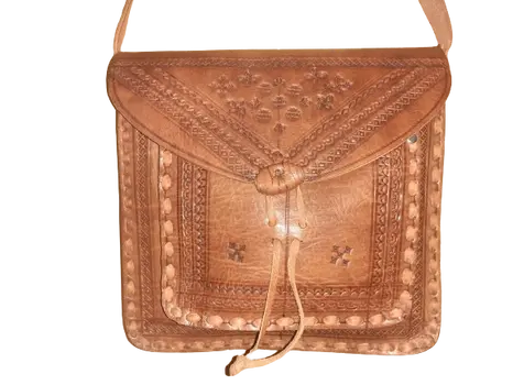Bolso labrado con cordon