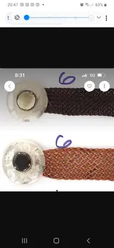 Cinturon de chapa cerrado