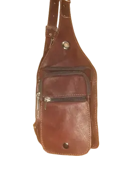 Bandolera cruzada triangular
