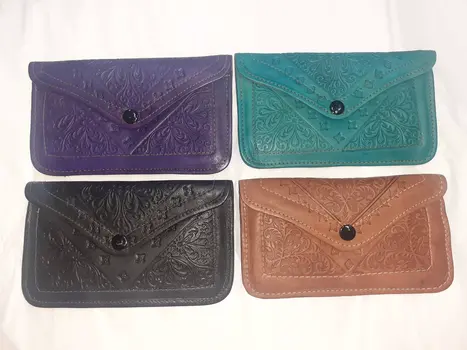 Cartera de boton Grande