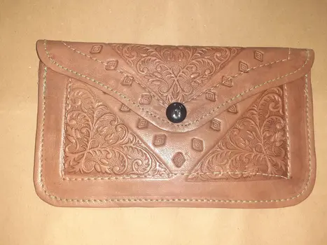 Cartera de boton Grande
