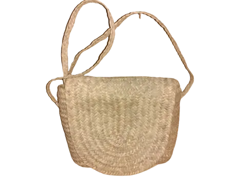 Bolso Ovalado de Paja
