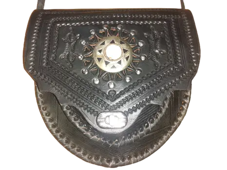 Bolso Ovalado Click Piedra