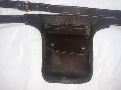 Cartuchera plana doble botón