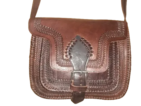 Bolso labrado hebilla Grande