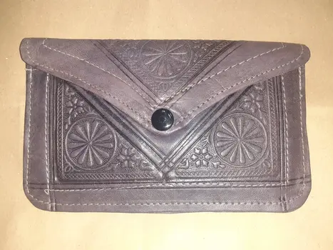 Cartera de boton Grande