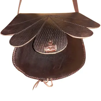 Bolso de hoja doble bolsillo mediano
