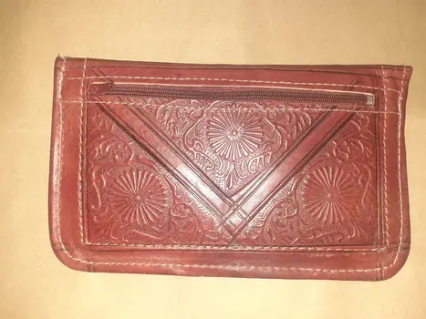 Cartera de boton Grande