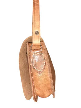 Bolso redondo calado hebilla mediano