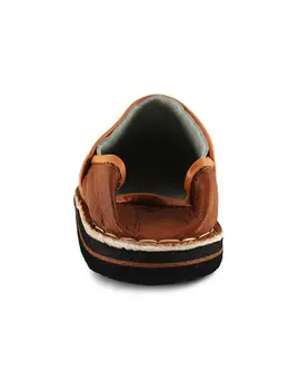Babuchas de cuero de marruecos