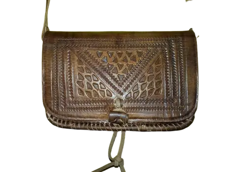 Bolso doble bolsillo pequeño calado