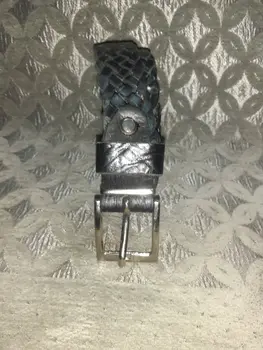 Cinturón de trenza fino
