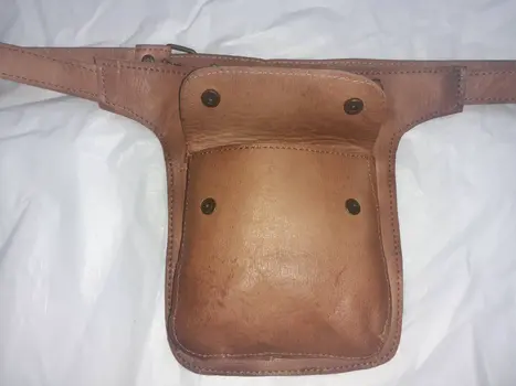 Cartuchera plana doble botón
