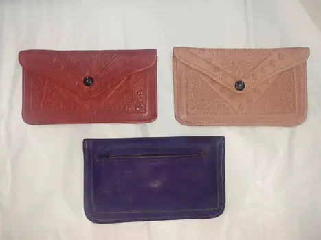Cartera de boton Grande