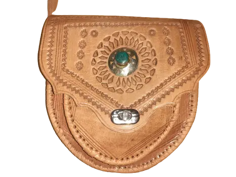 Bolso Ovalado Click Piedra