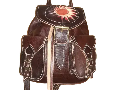 Mochila Fez doble bolsillo pequeño sol