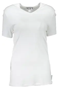 BIKKEMBERGS WHITE MEN'S EXTERNAL T-SHIRT