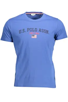 US POLO SHORT SLEEVE T-SHIRT MAN BLUE