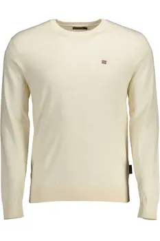 NAPAPIJRI BEIGE MEN'S SWEATER